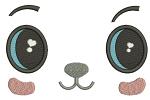 Toy Face Muzzle Machine Embroidery Design 