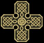 Celtic Cross Machine Embroidery Design 