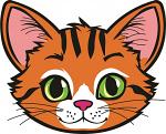 Cool Cat Vector SVG Design for T Shirts, Stickers, Posters, Sublimation and Craft Projects
