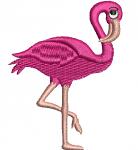 flamingo small size  Machine Embroidery Designs, instantly download 