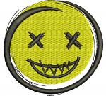 Smiley machine embroidery designs – instant download 