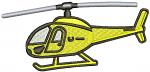 Helicopter Machine Embroidery Design 