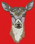 Doe Machine Embroidery Design instant download 