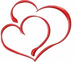 Hearts  machine embroidery design 