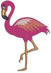  Pink Flamingo Machine Embroidery Designs, Instant Download 