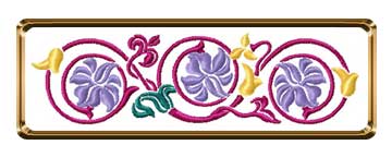 Elegant Borders Machine Embrodiery Designs set
