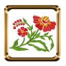 Fantasy Flowers Machine Embroidery Designs