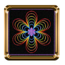 Rainbow Flowers quilt blocks