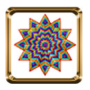 Rainbow Stars  Machine Embroidery Desgns