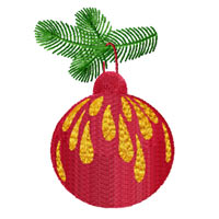 Christmas Bauble Machine Embroidery Designs