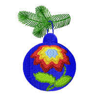 Christmas Bauble Machine Embroidery Designs