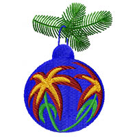 Christmas Bauble Machine Embroidery Designs