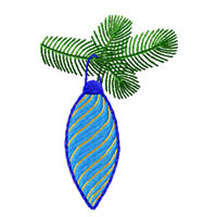 Christmas Bauble Machine Embroidery Designs