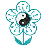 Yin Yang Machine Embroidery Designs