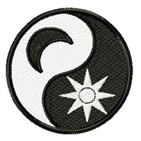 Yin Yang Machine Embroidery Designs