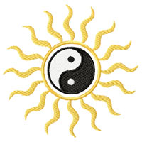 Yin Yang Machine Embroidery Designs