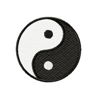 Yin Yang Machine Embroidery Designs
