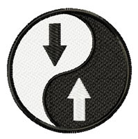 Yin Yang Machine Embroidery Designs