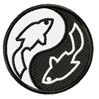 Yin Yang Machine Embroidery Designs