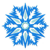 Snowflakes #3 10 Machine Embroidery Designs set 4x4  