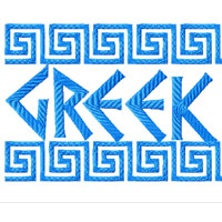 4-Hobby.com - Machine Embroidery Designs :: English Fonts :: Greek