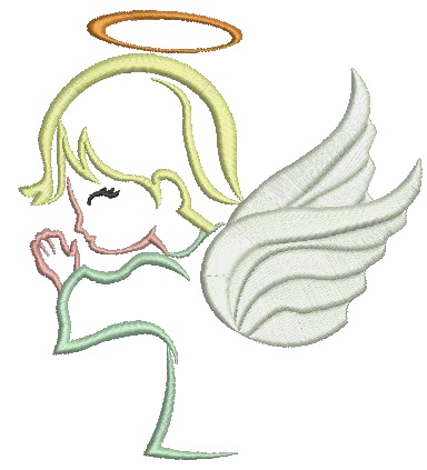 Baby Angel Wings | Little angel Machine Embroidery Design