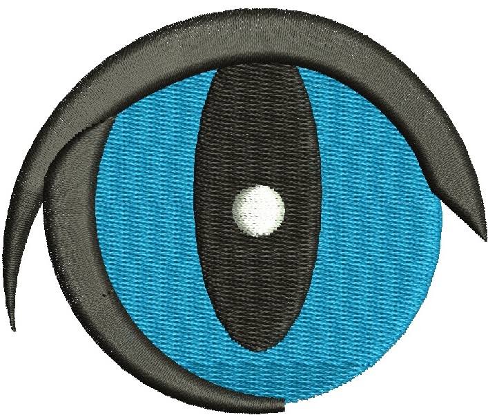 Cat Toy Eye | Eyes for a Plush Toy Machine Embroidery Design 
