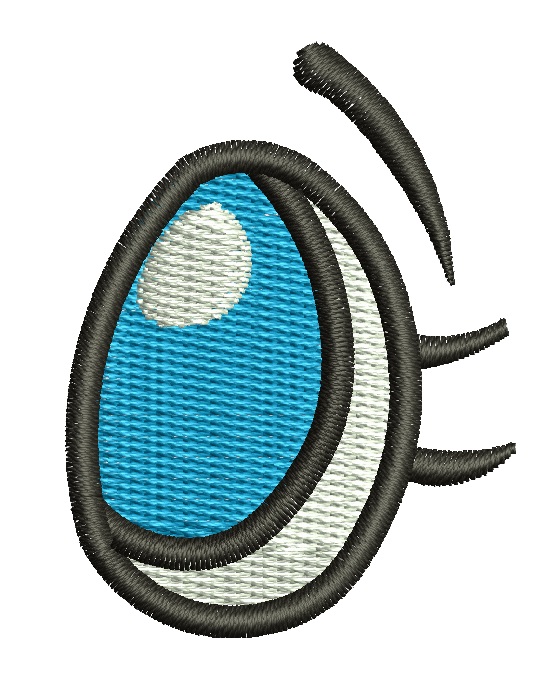 Eyes for Toys Machine Embroidery Design 