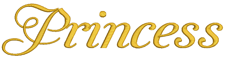 Princess Machine Embroidery Designs