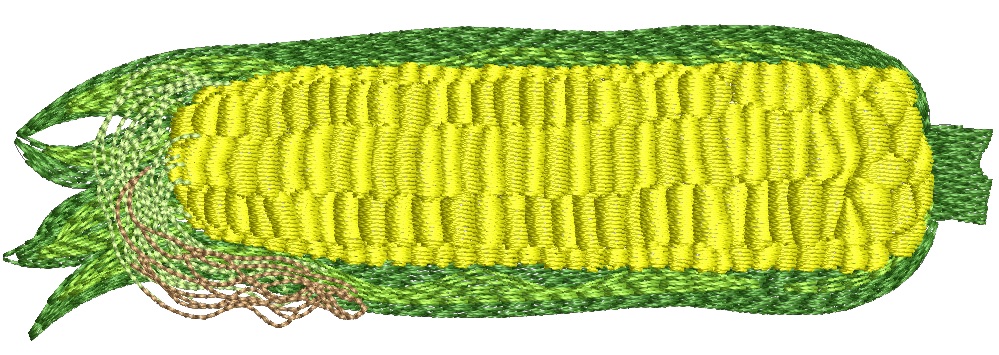 Corn Machine Embroidery Design