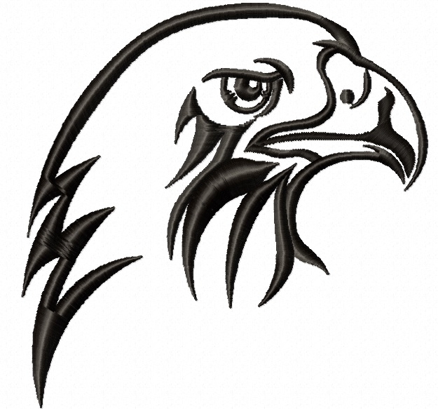eagle Embroidery Machine Embroidery Design, Instant Download  