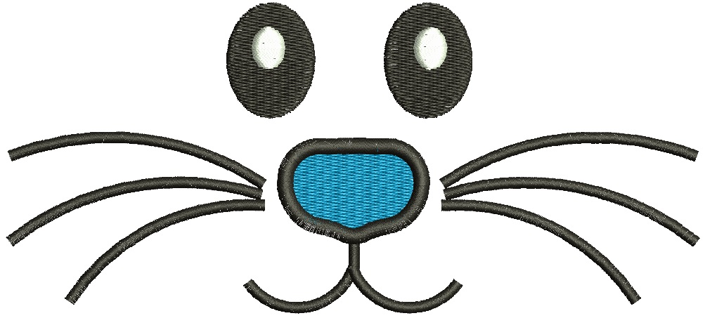 Bunny Face, Easter Embroidery Face, Embroidery Rabbit Machine Embroidery Designs, instantly download 