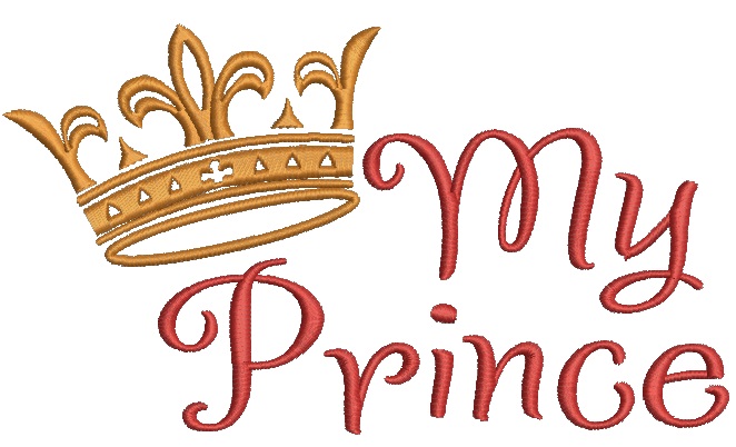 My Prince machine embroidery design 