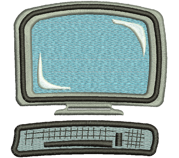Computer machine embroidery design, instantly download 