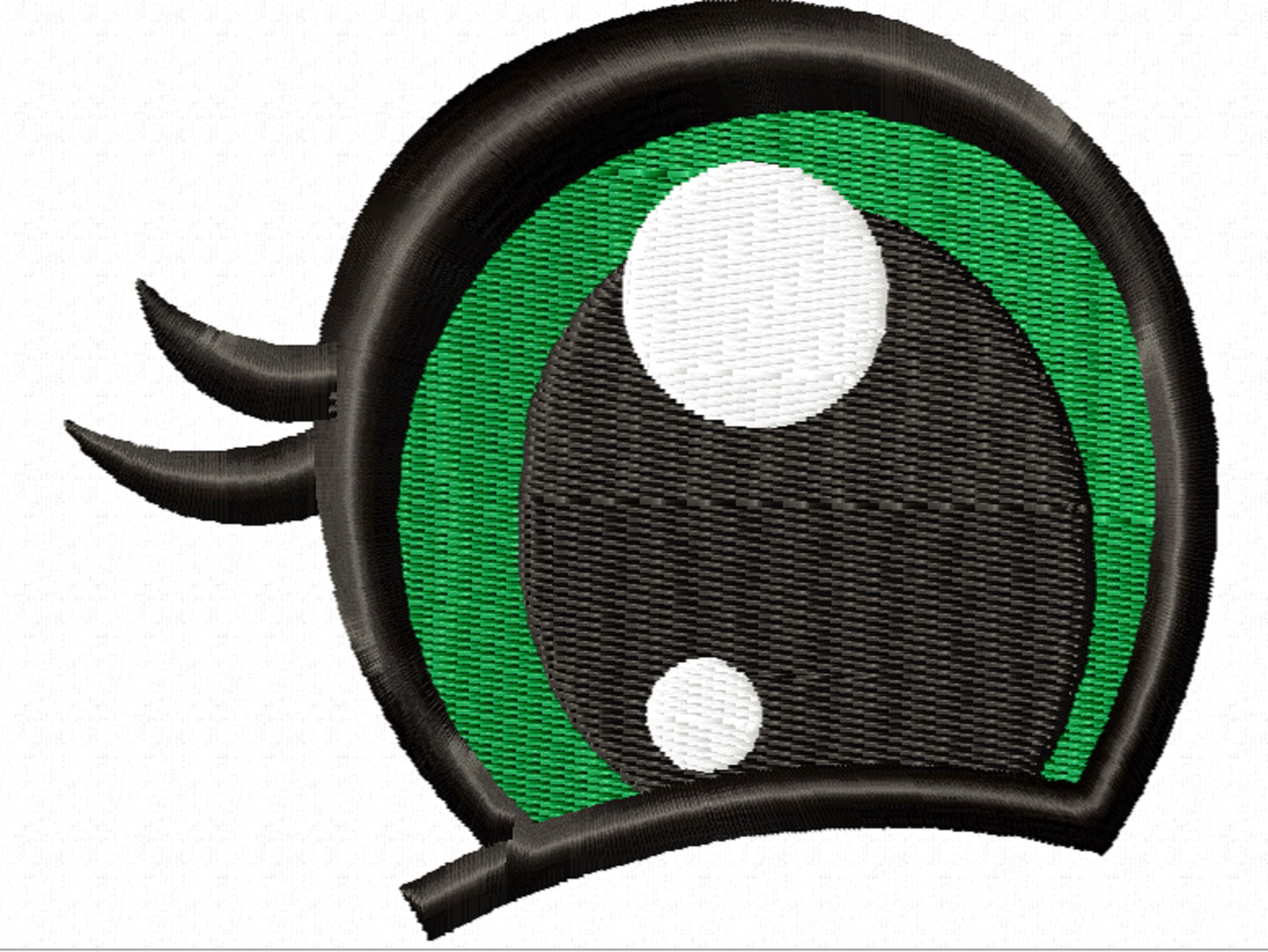 Big 4 inch/3 inch/2 inch eyes for toys, left and right Machine Embroidery Design, Instant Download