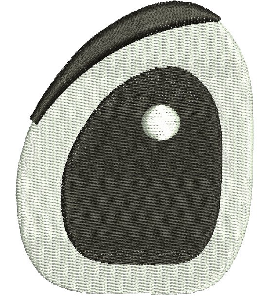 Eye Machine Embroidery Design 