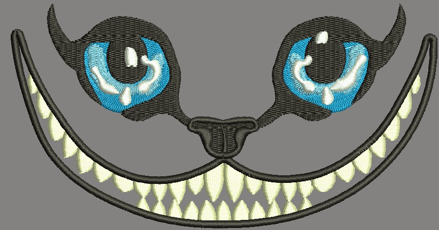 The Cheshire Cat Machine Embroidery Designs