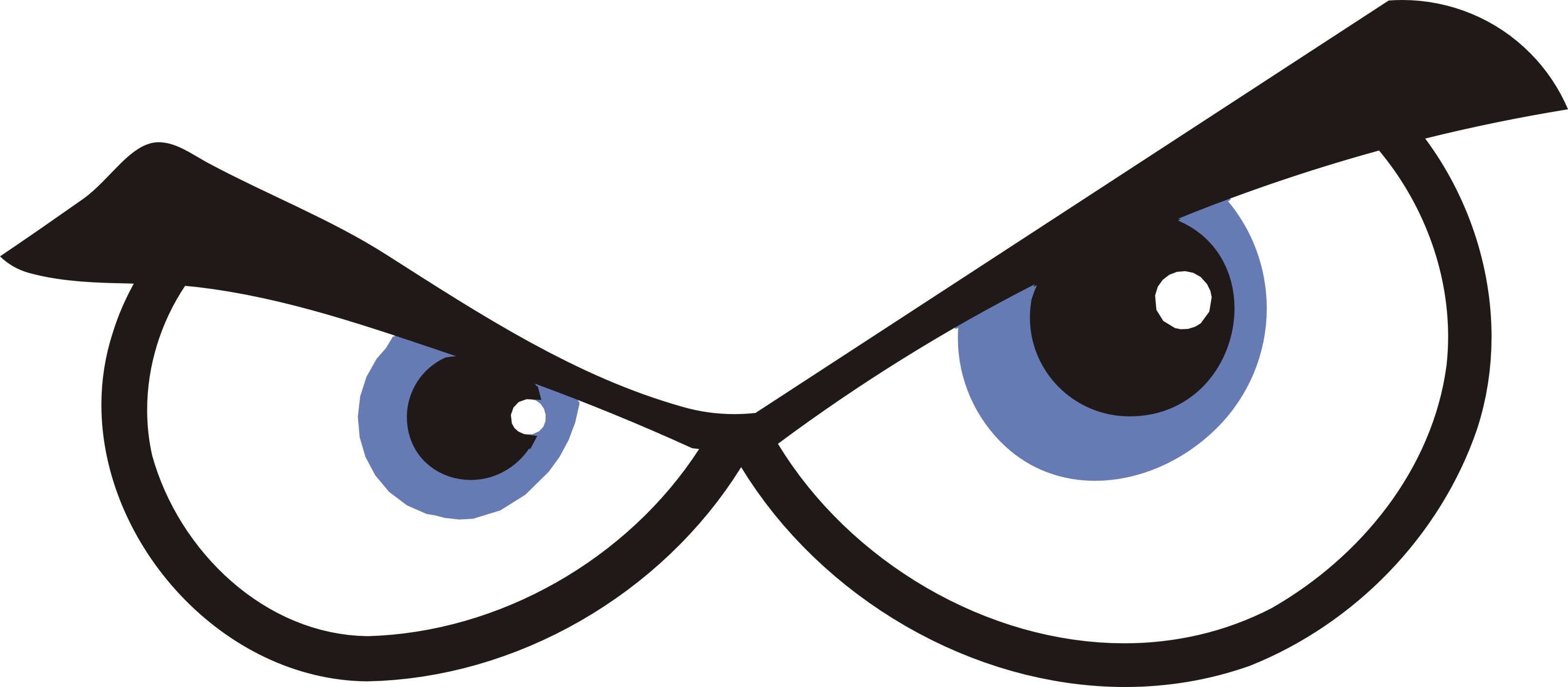 Eyes Menacing Look for Soft Toys Machine Embroidery Design and Graphic Files 