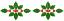 Poinsettia Border #2 , Stitches: 13411,  Size: 7.20 x 2.18, Colors: 2