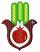 Hamsa Pomegranate,  Size: 2.83 x 3.83,  Stitches: 12778,  Colors: 6 