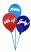 Happy 4th of July Balloons, Size: 2.23 x 3.81, Stitches: 6338, Colors: 4