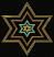 Star Of David #12,  Size: 4.57 x 4.85,  Stitches: 8994,  Colors: 4