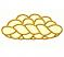 Challah - 2 sizes,  Size: 6.63 x 2.78 and  3.94" x 1.66  Stitches: 7587 and 4742 
