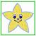 Star.  Size: 3.89 x 3.89, Stitches: 7075,  Colors: 4