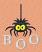 Halloween: Spider,  Size: 3.14 x 3.86, Stitches: 5047 