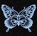 Butterfly #5,  Stitches: 8101,  Size: 3.85 x 3.04