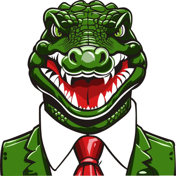 crocodile alligator  SVG. dxf, PNG. EPS. jpg big size 300 dpi  