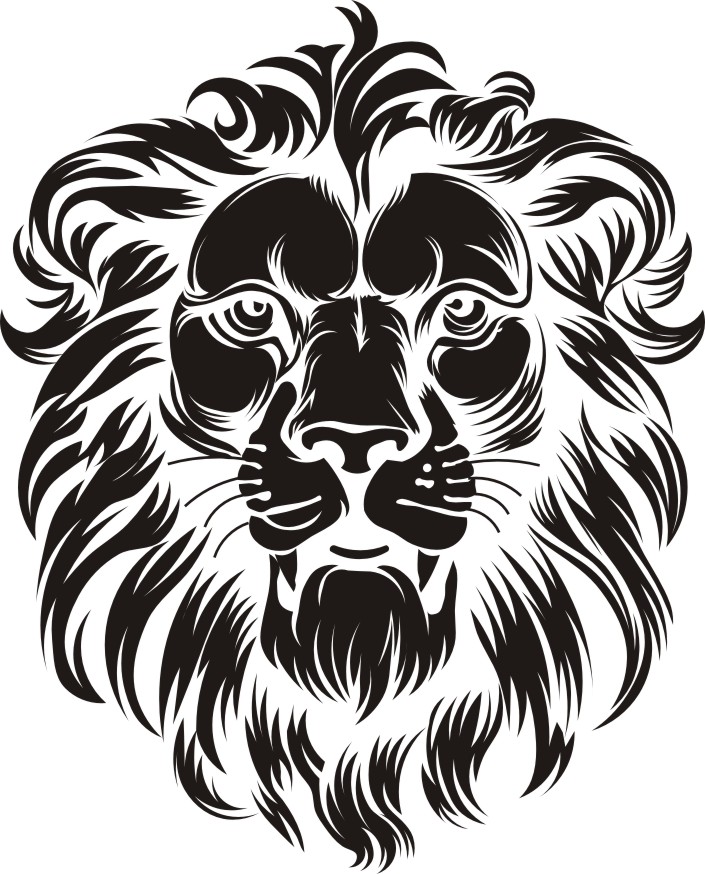 heraldic Vintage Royal Lion  SVG. dxf, PNG. EPS. jpg big size 300 dpi files 