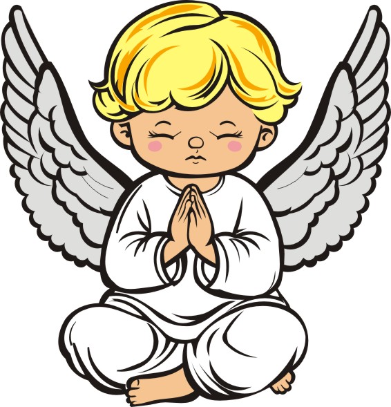 angel SVG. dxf, PNG. EPS. jpg big size 300 dpi 