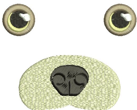 Teddy Bear Muzzle | Bear Toys Face Machine Embroidery Design